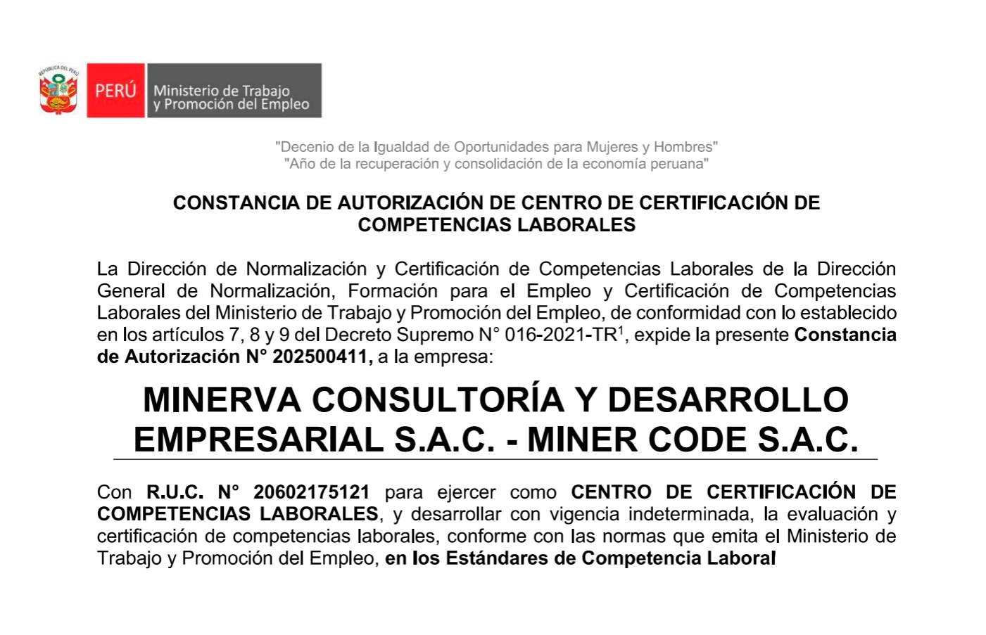 Ver constancia